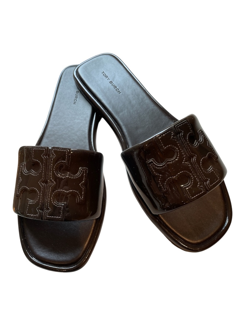 Tory Burch Double T Sport Slide | Coco - Picture 2 of 12